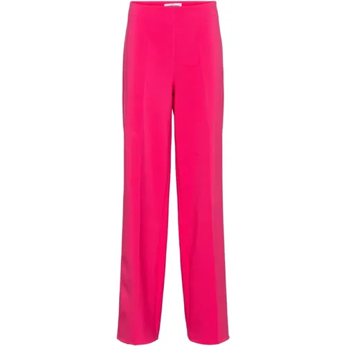 Schmale Rosa Hose , Damen, Größe: 3XL - &Co Woman - Modalova