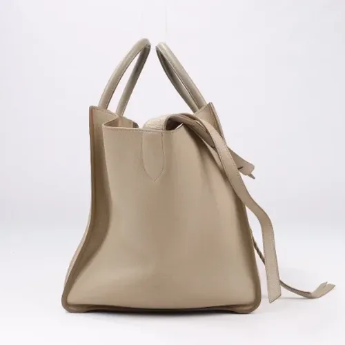 Pre-owned Tote Bags, female, , Size: ONE SIZE Pre-owned Leather celine-bags - Celine Vintage - Modalova