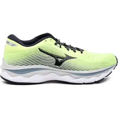 Sneakers, male, , Size: 7 1/2 US Running Shoes Wave Sky 5 Yellow - Mizuno - Modalova