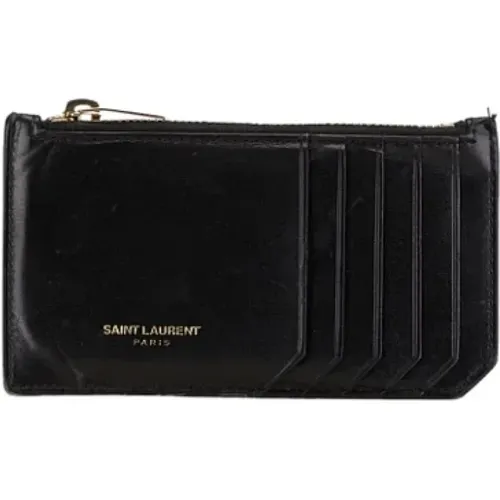 Pre-owned Wallets, female, , Size: ONE SIZE Pre-owned Leather home-office - Yves Saint Laurent Vintage - Modalova