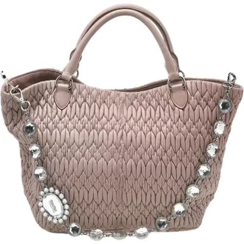 Pre-owned Leder schultertasche - Miu Miu Pre-owned - Modalova