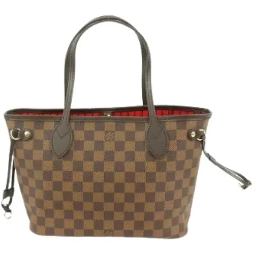 Pre-owned Tote Bags, female, , Size: ONE SIZE Pre-owned Shopping Bag with Rfid Chip - Louis Vuitton Vintage - Modalova