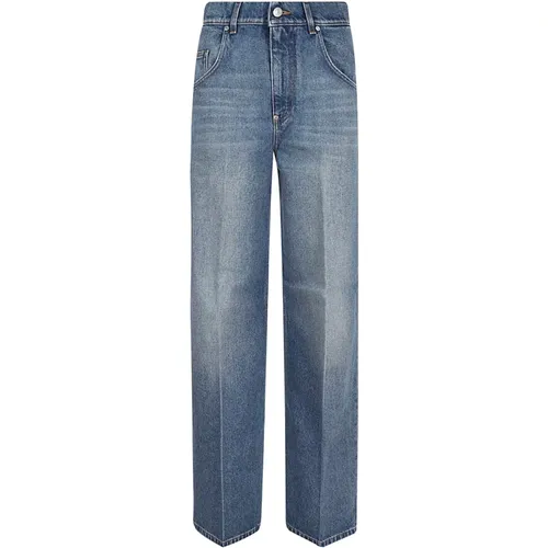 Blaue Straight Jeans für Frauen - Stella Mccartney - Modalova