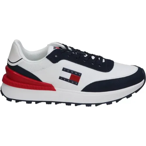 Sneakers, male, , Size: 9 US Men's Sporty Shoes - Tommy Hilfiger - Modalova