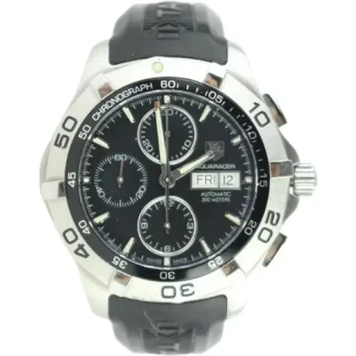 Pre-owned Watches, unisex, , Size: ONE SIZE Pre-owned Stainless Steel watches - Tag Heuer Pre-owned - Modalova