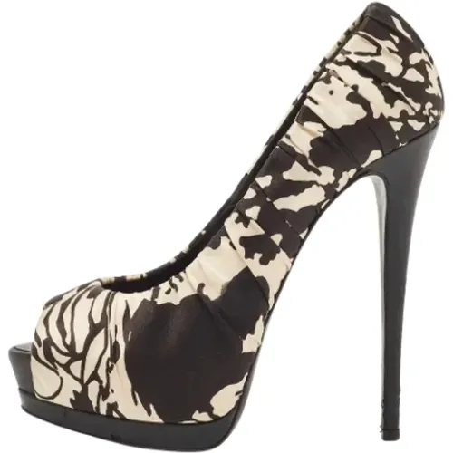 Pre-owned Pumps, female, , Size: 9 US Pre-owned Satin heels - Giuseppe Zanotti Pre-owned - Modalova