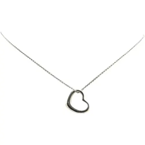 Pre-owned Jewellery, female, , Size: ONE SIZE Pre-owned Silver necklaces - Tiffany & Co. Pre-owned - Modalova