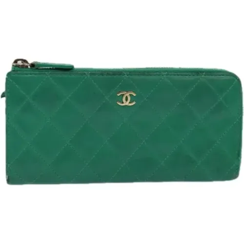 Pre-owned Wallets, female, , Size: ONE SIZE Pre-owned Leather wallets - Chanel Vintage - Modalova