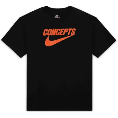 T-Shirts, male, , Size: L Concepts Orange T-Shirt - Nike - Modalova