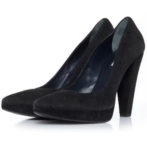 Platform heels. , female, Sizes: 3 1/2 UK - Balmain Pre-owned - Modalova