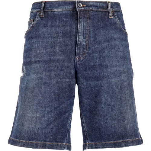 Regular Fit Cotton Shorts and Bermuda , male, Sizes: 3XL - Dolce & Gabbana - Modalova