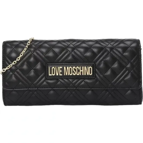 Wallets & Cardholders, female, , Size: ONE SIZE Crossbody Bag - Love Moschino - Modalova