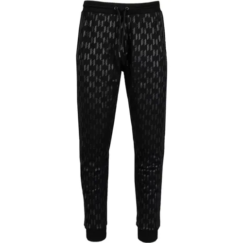 Sweatpants, male, , Size: XS Cotton Jogging Pants - Karl Lagerfeld - Modalova