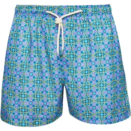 Mediterranean Style Linen Swimwear , male, Sizes: 2XL - Peninsula - Modalova