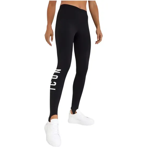 Logo Leggings Stylish Fit , female, Sizes: S - Dsquared2 - Modalova