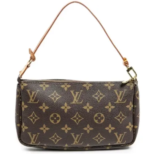 Pre-owned Canvas handbags , female, Sizes: ONE SIZE - Louis Vuitton Vintage - Modalova