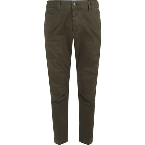 Chinos, male, , Size: XL Military Trousers - Dsquared2 - Modalova