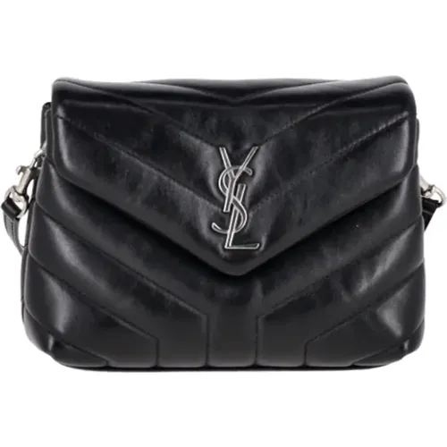 Pre-owned Cross Body Bags, female, , Size: ONE SIZE Pre-owned Leather crossbody-bags - Yves Saint Laurent Vintage - Modalova