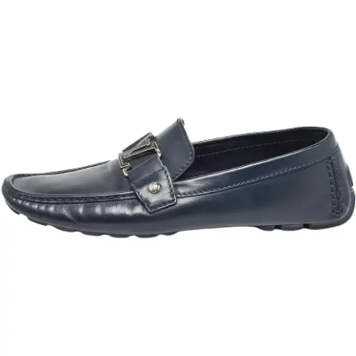 Pre-owned Flats, male, , Size: 10 US Pre-owned Leather flats - Louis Vuitton Vintage - Modalova