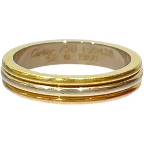 Pre-owned Jewellery, female, , Size: ONE SIZE Pre-owned Gold rings - Cartier Vintage - Modalova