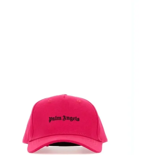 Black Bucket Hat , male, Sizes: ONE SIZE - Palm Angels - Modalova