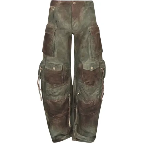 Camouflage Jeans for Women , female, Sizes: W27, W25, W26 - The Attico - Modalova