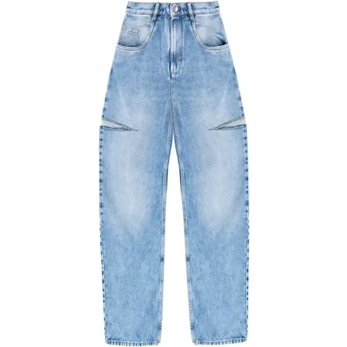 Jeans mit Ausschnitten - Maison Margiela - Modalova