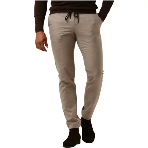 Herren Slim-fit Hose , Herren, Größe: W40 L32 - Alberto - Modalova