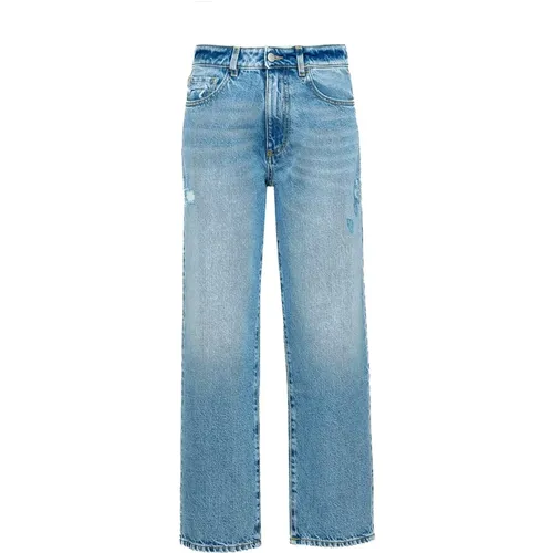 Wide Leg Jeans with Medium Rise , female, Sizes: W27, W30 - Icon Denim - Modalova