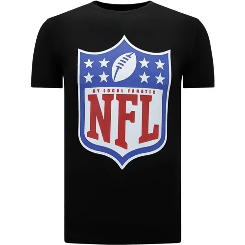 NFL Shield Team Print T-shirt Herren - Local Fanatic - Modalova
