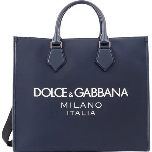 Tote Bags, male, , Size: ONE SIZE Handbag - Dolce & Gabbana - Modalova