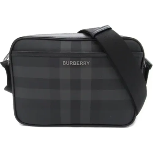 Pre-owned Cross Body Bags, female, , Size: ONE SIZE Pre-owned Coated canvas shoulder-bags - Burberry Vintage - Modalova