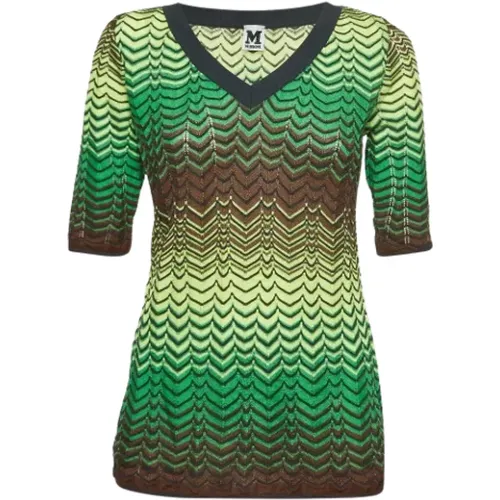 Pre-owned Knitwear & Sweatshirts, female, , Size: L Pre-owned Knit tops - Missoni Pre-owned - Modalova