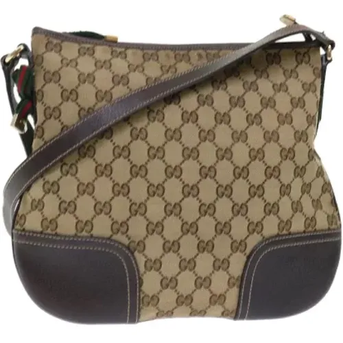 Pre-owned Canvas gucci-bags , female, Sizes: ONE SIZE - Gucci Vintage - Modalova