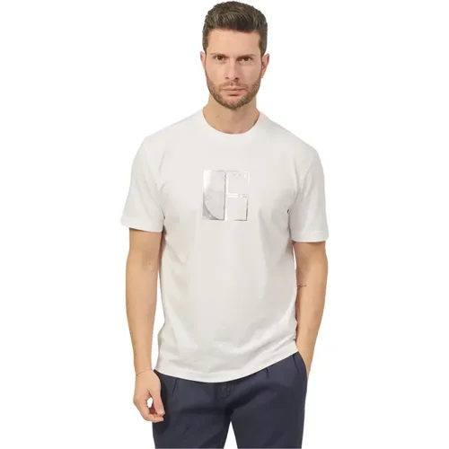 T-Shirts , male, Sizes: 3XL, S, L, M, XL, 2XL - Hugo Boss - Modalova