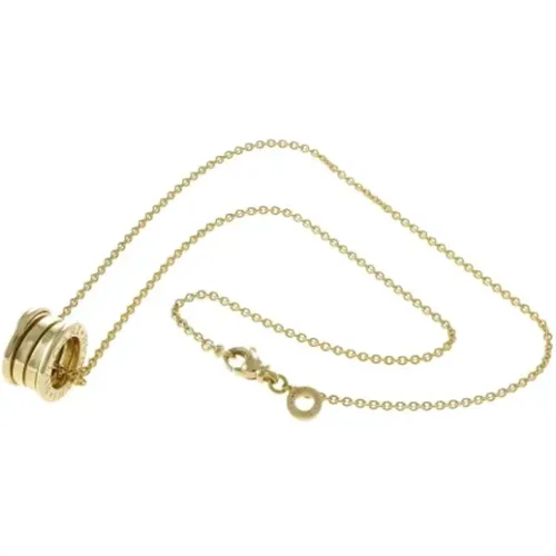 Pre-owned Jewellery, female, , Size: ONE SIZE Pre-owned Gold necklaces - Bvlgari Vintage - Modalova