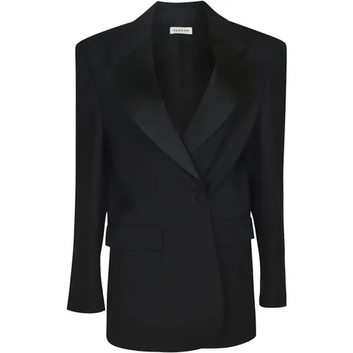 Blazers, female, , Size: L Jackets for a Stylish Look - P.a.r.o.s.h. - Modalova