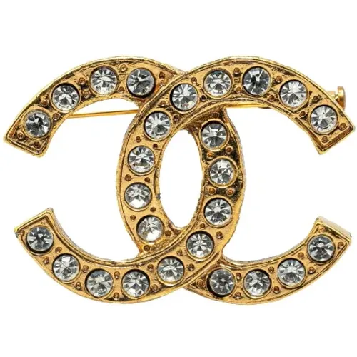 Pre-owned Metal brooches , female, Sizes: ONE SIZE - Chanel Vintage - Modalova