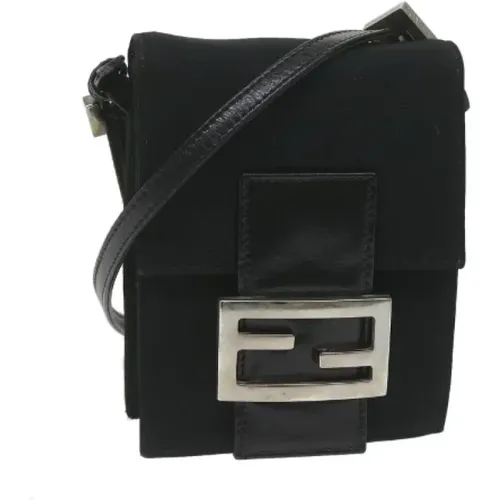 Pre-owned Cross Body Bags, female, , Size: ONE SIZE Pre-owned Nylon fendi-bags - Fendi Vintage - Modalova