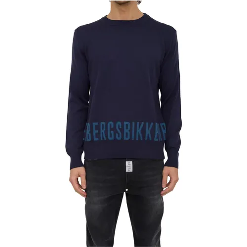 Sweater , male, Sizes: L, M, 3XL, S, 2XL - Bikkembergs - Modalova