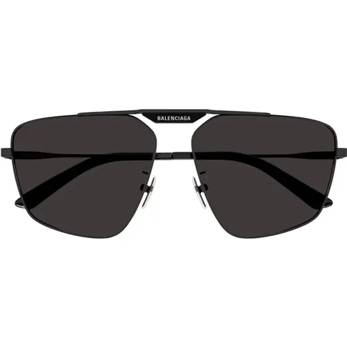 Square Pilot Sunglasses Bb0246Sa TAG 2.0 , unisex, Sizes: 61 MM - Balenciaga - Modalova