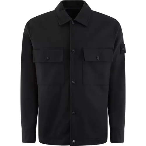 Men's Overshirt Casual Style , male, Sizes: XL - Stone Island - Modalova