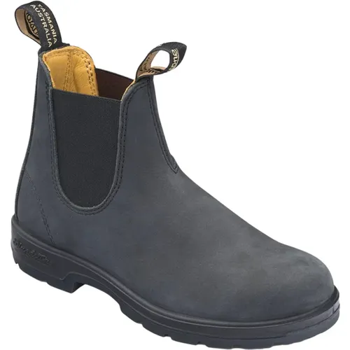 Chelsea Boots, unisex, , Size: 12 US Premium Leather Chelsea Model Shoes - Blundstone - Modalova