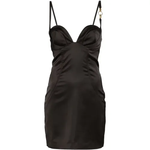 Short Dress in Raso Stretch , female, Sizes: S, 2XS - Just Cavalli - Modalova