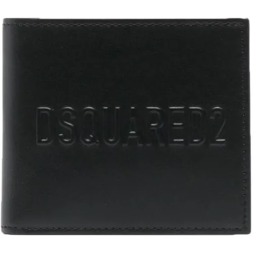 Stilvolle Bi-Fold Geldbörse mit Kartenfächern - Dsquared2 - Modalova