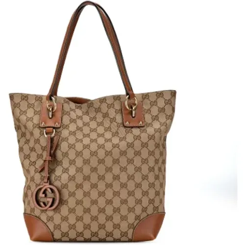 Pre-owned Canvas gucci-bags , female, Sizes: ONE SIZE - Gucci Vintage - Modalova