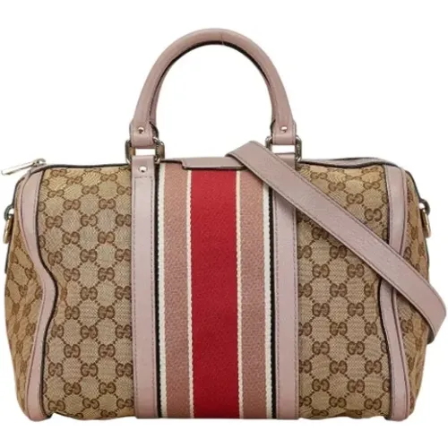 Pre-owned Canvas handbags , female, Sizes: ONE SIZE - Gucci Vintage - Modalova