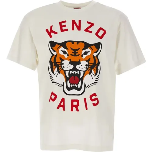 T-Shirts, male, , Size: L Paris T-shirts and Polos - Kenzo - Modalova