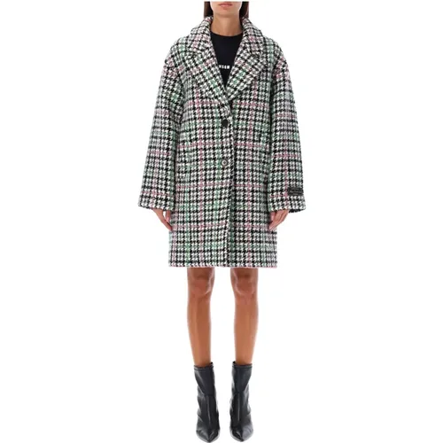 Cocoon Coat - Stylish and Warm Outerwear , female, Sizes: XS - Msgm - Modalova