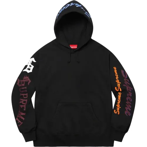 Limitierte Auflage Multi Logo Kapuzenpullover Schwarz - Supreme - Modalova